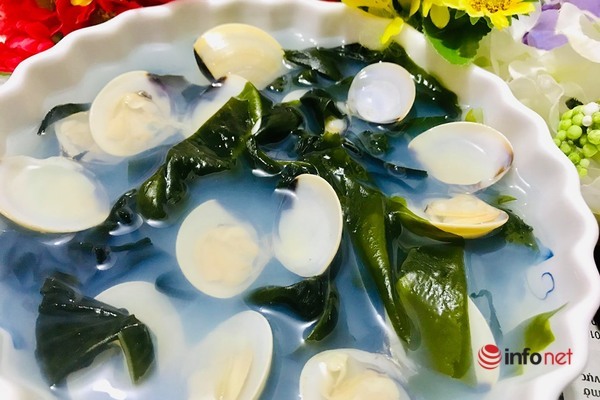 Canh rong biển nấu ngao ngon ngọt, không tanh đúng vị Hàn Quốc