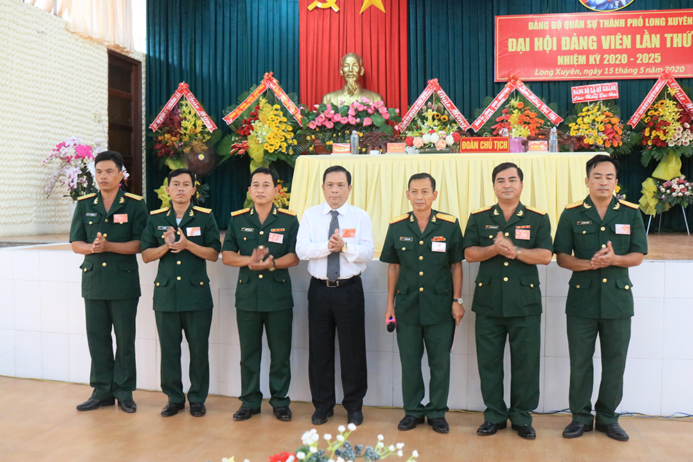 Đại hội Đảng bộ Quân sự TP. Long Xuyên nhiệm kỳ 2020-2025 Đại hội Đảng bộ Quân sự TP. Long Xuyên nhiệm kỳ 2020-2025