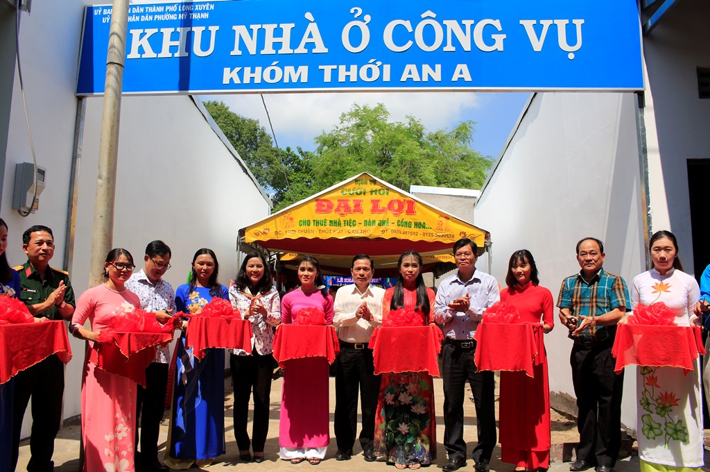 Khánh thành khu nhà ở công vụ phường Mỹ Thạnh