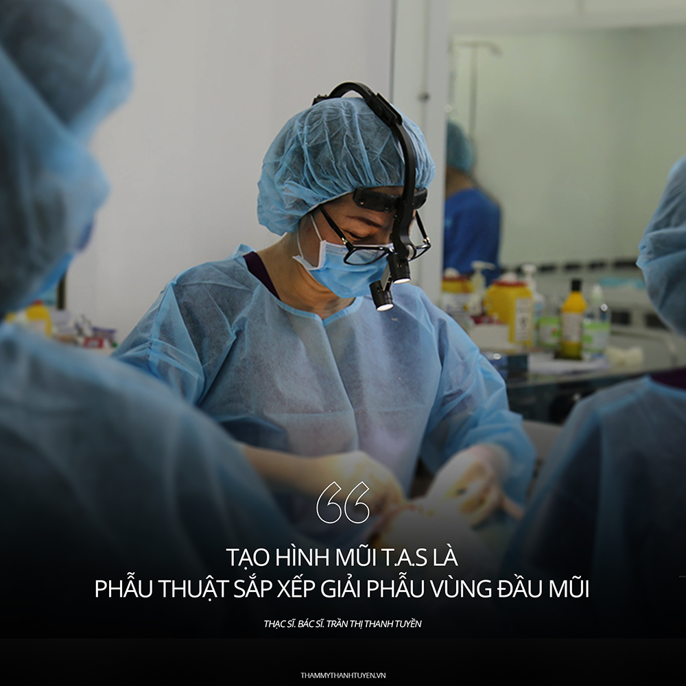 Nâng mũi TAS – Công nghệ làm đẹp của tương lai