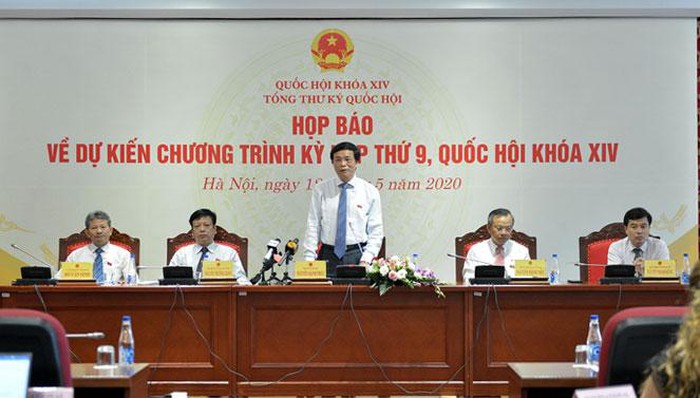 Khai mạc Kỳ họp thứ 9, Quốc hội khóa XIV