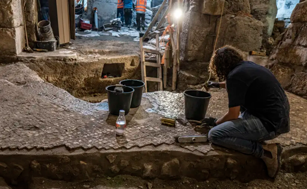 Israel phát lộ nhiều căn phòng cổ dưới lòng đất tại Jerusalem