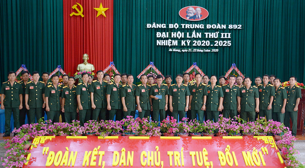 Đại hội Đảng bộ Trung đoàn 892 lần thứ III (nhiệm kỳ 2020 - 2025)