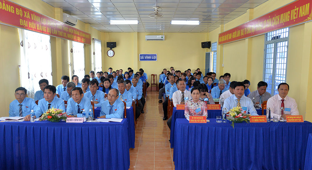 Đồng chí Trần Thị Thanh Thúy tái đắc cử Bí thư Đảng ủy xã Vĩnh Lợi khóa XII (nhiệm kỳ 2020-2025)