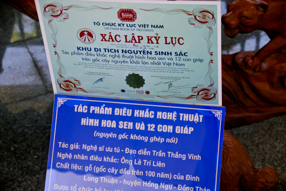 Chiêm ngưỡng hai tác phẩm điêu khắc xác lập Kỷ lục Việt Nam