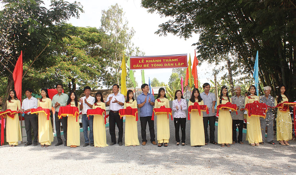 Đảng bộ xã Long Điền B đột phá trong một nhiệm kỳ