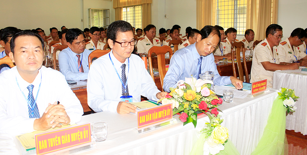 Công an Châu Phú: Bảo đảm an ninh trật tự địa phương