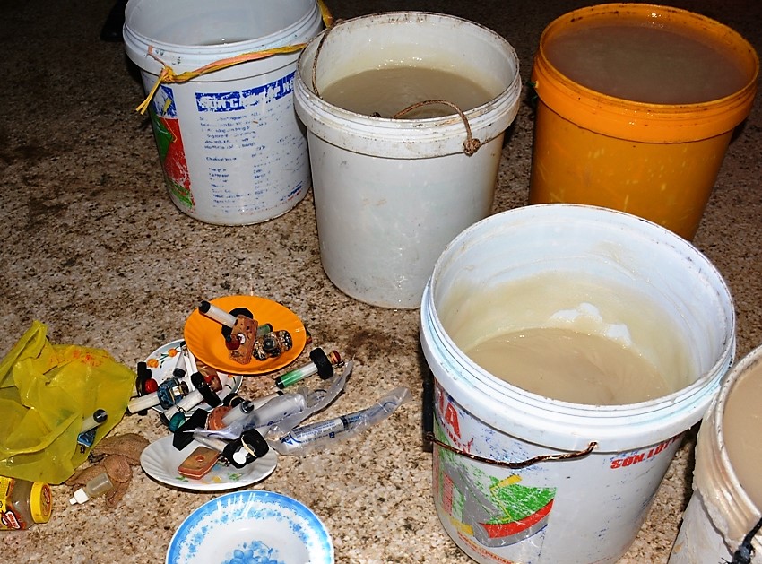 Cà Mau: Bơm tạp chất vào tôm, một thương lái bị phạt 60 triệu đồng