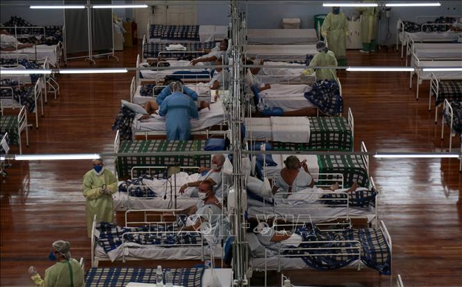 Brazil ghi nhận số ca mắc COVID-19 cao nhất trong ngày