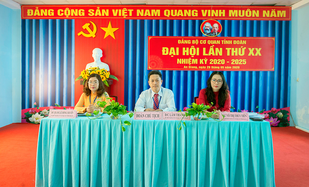 Đại hội Đảng bộ cơ quan Tỉnh đoàn An Giang lần thứ XX (nhiệm kỳ 2020- 2025)