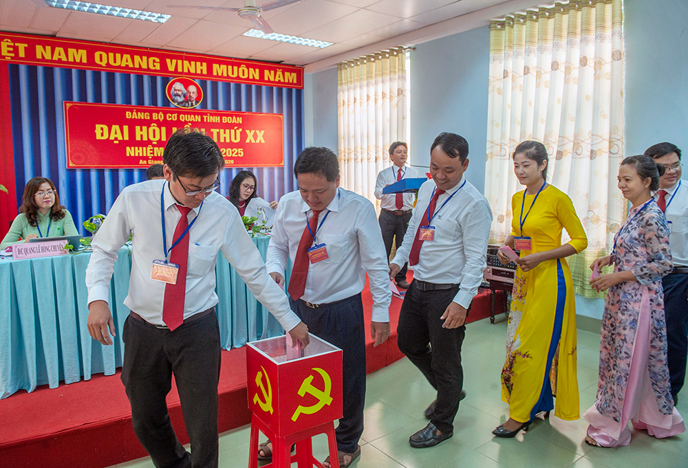 Đại hội Đảng bộ cơ quan Tỉnh đoàn An Giang lần thứ XX (nhiệm kỳ 2020- 2025)