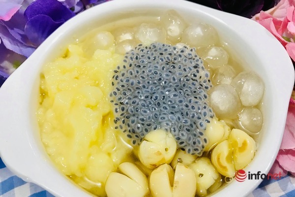 Chè hạt sen đậu xanh thơm mát giải nhiệt ngày hè