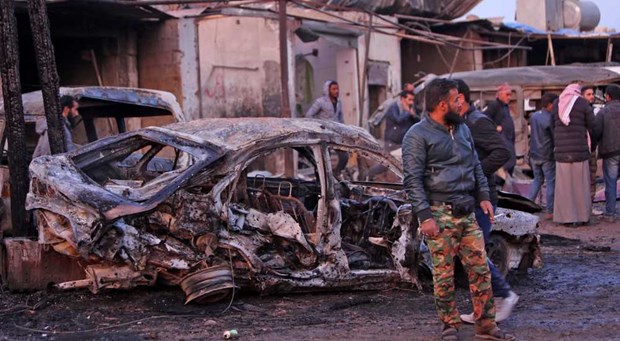Hai vụ đánh bom khiến ít nhất 15 người thương vong tại Syria