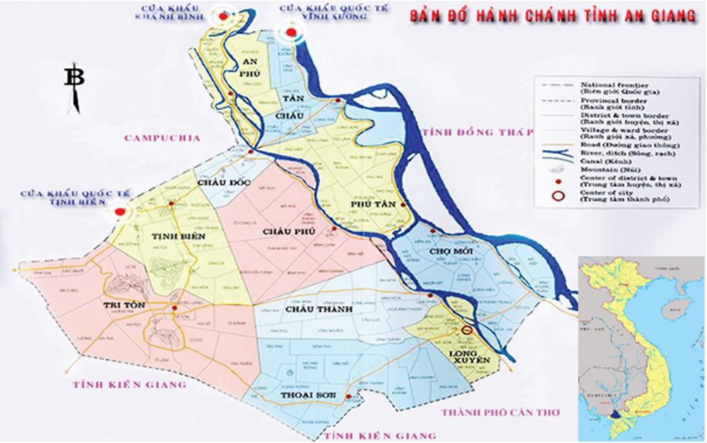 Thất Sơn (Bảy Núi) – báu vật đồng bằng sông Cửu Long