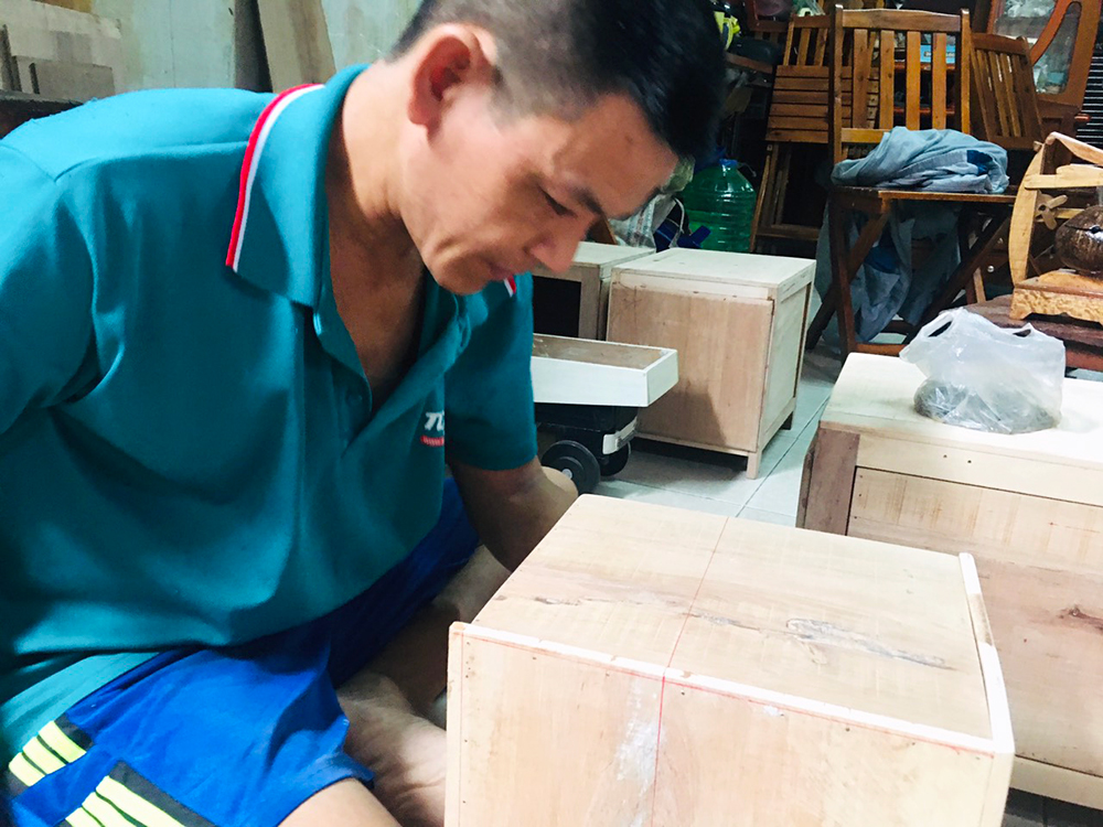 Nghị lực của chàng trai khiếm thị