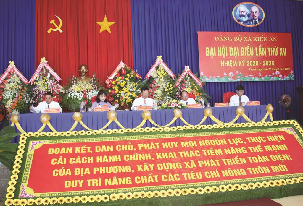 Kiến An được công nhận đạt chuẩn “Xã nông thôn mới”