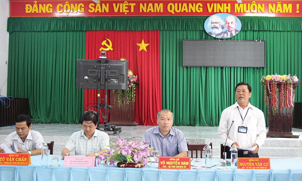 Chợ Mới đẩy mạnh học tập và làm theo tư tưởng, đạo đức, phong cách Hồ Chí Minh