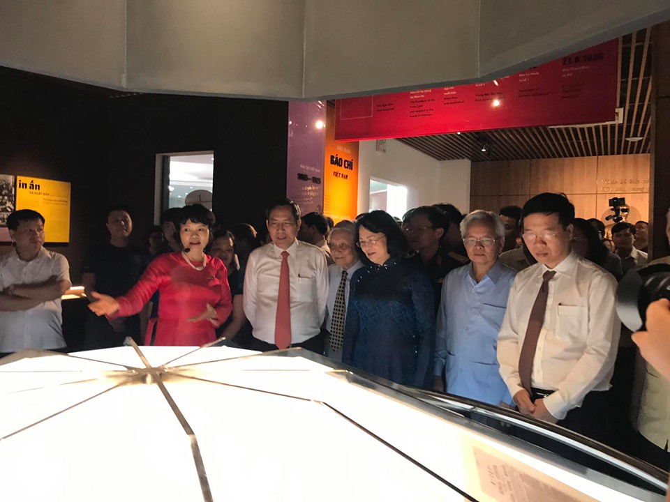 Khai trương bảo tàng Báo chí Việt Nam