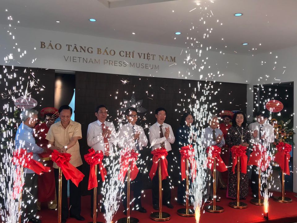 Khai trương bảo tàng Báo chí Việt Nam