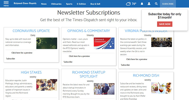 Tiềm năng của email đối với ngành báo chí