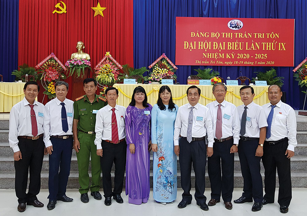 Sẵn sàng cho Đại hội Đảng bộ huyện Tri Tôn