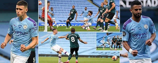Thắng hủy diệt, Man City níu chân Liverpool trước bục vinh quang