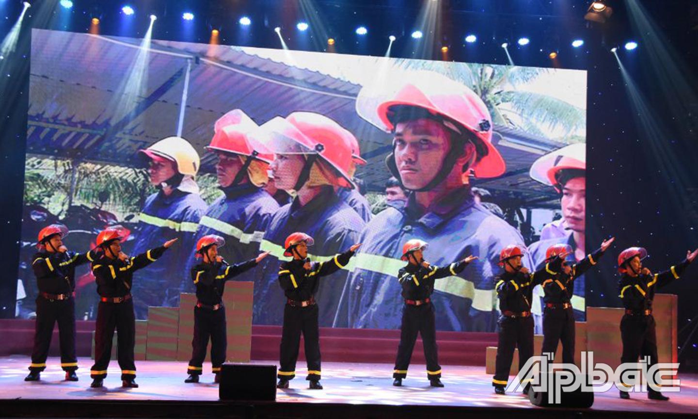 Hội diễn nghệ thuật quần chúng Công an nhân dân lần thứ XI năm 2020: Tiền Giang đoạt giải Ba toàn đoàn