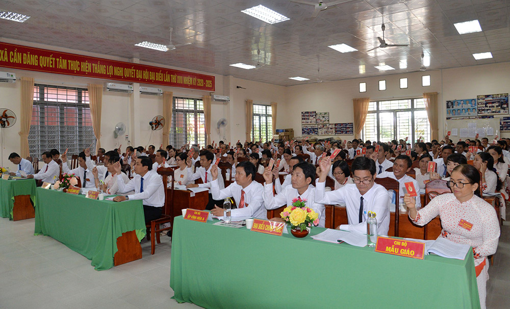 Châu Thành hướng tới Đại hội Đảng bộ huyện