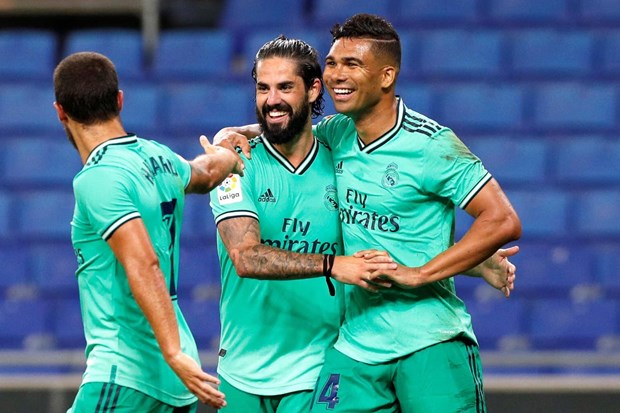 Đánh bại Espanyol, Real Madrid đòi lại ngôi đầu từ tay Barcelona