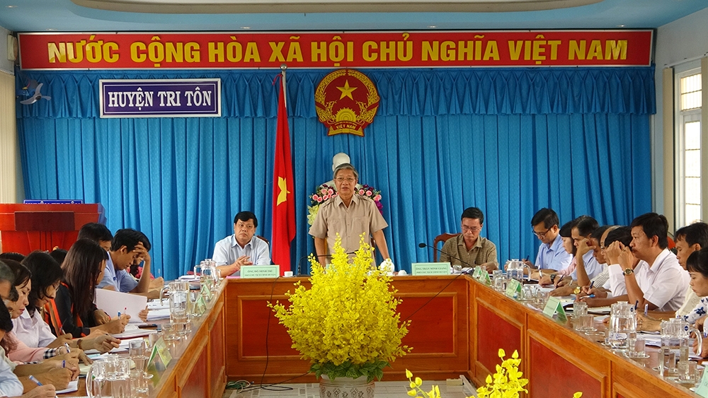 Kinh tế Tri Tôn tăng trưởng khá trong bối cảnh dịch bệnh Covid-19