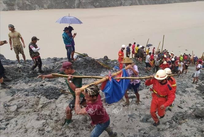 Các Bộ trưởng Ngoại giao ASEAN chia buồn về vụ sạt lở mỏ ở Myanmar