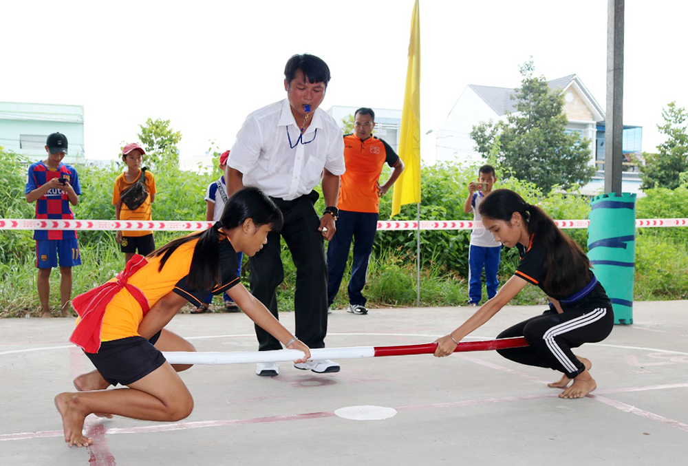 Khai mạc Giải đẩy gậy – kéo co thanh thiếu niên và trẻ tỉnh An Giang năm 2020