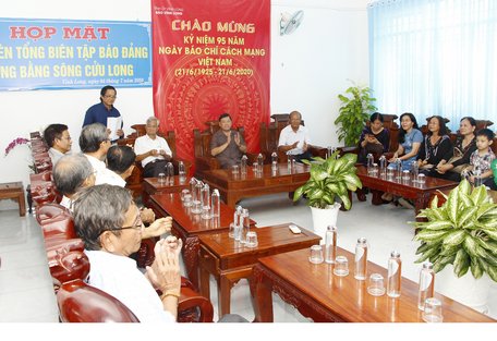 Họp mặt nguyên Tổng Biên tập báo Đảng ĐBSCL