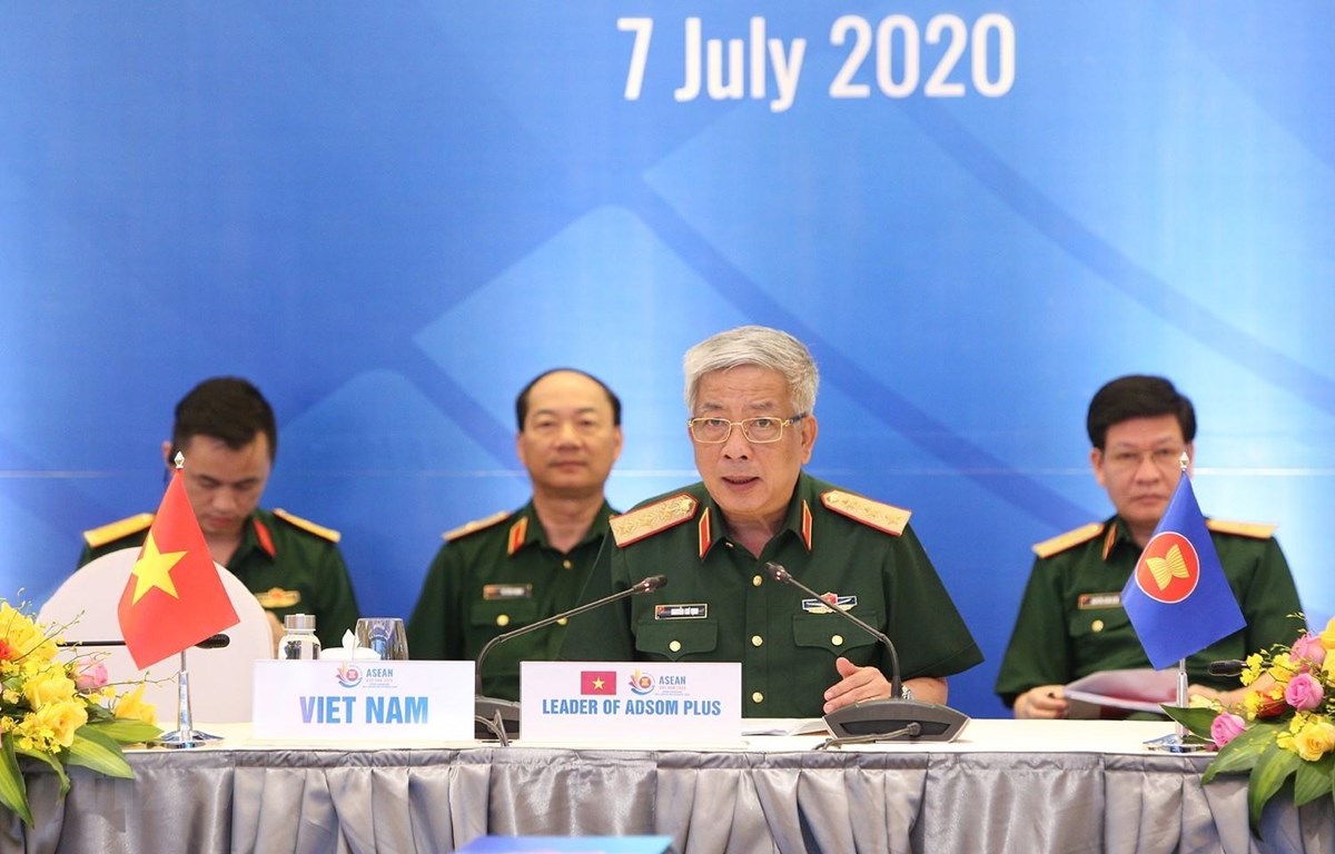 Hội nghị trực tuyến Quan chức Quốc phòng cấp cao ASEAN mở rộng