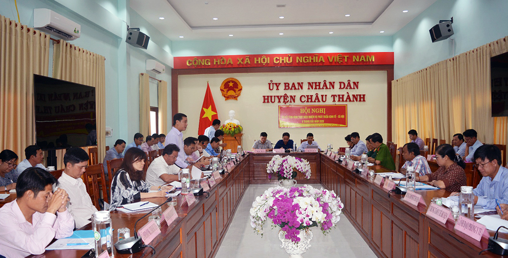 Kinh tế - xã hội huyện Châu Thành phát triển ổn định
