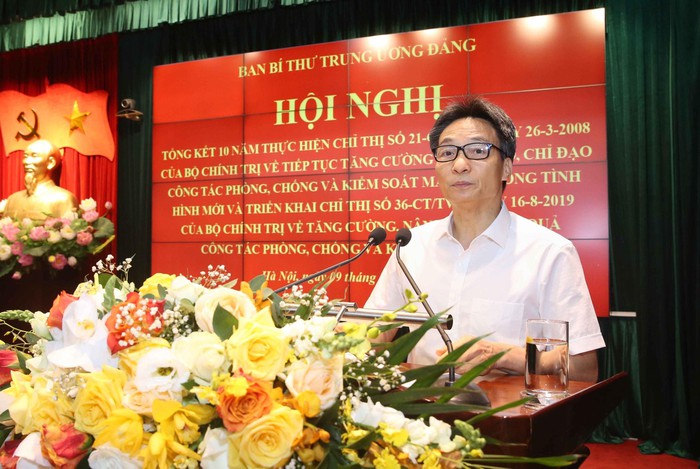 Không để Việt Nam là điểm trung chuyển ma túy của các tổ chức tội phạm