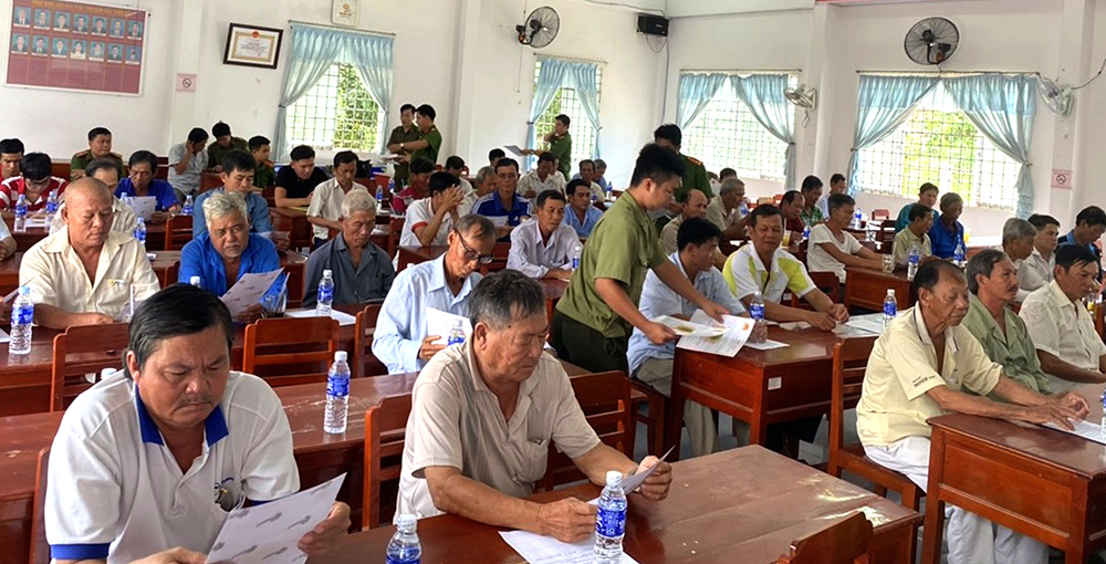 Xây dựng các mô hình giữ gìn an ninh trật tự hiệu quả