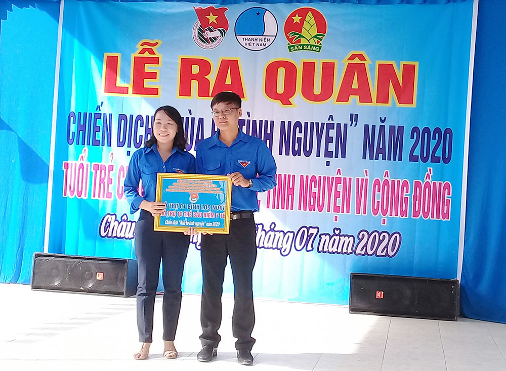 Châu Thành ra quân Chiến dịch “Mùa hè tình nguyện” năm 2020