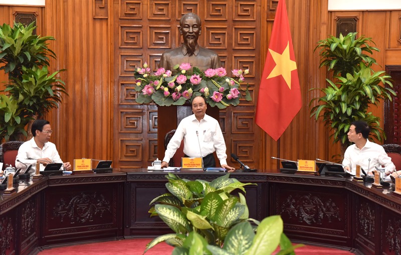 Thủ tướng làm việc với lãnh đạo chủ chốt tỉnh Bến Tre