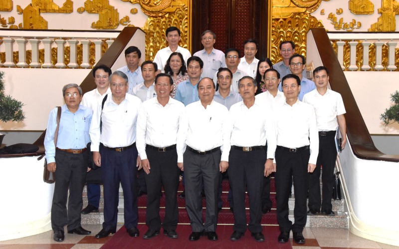 Thủ tướng làm việc với lãnh đạo chủ chốt tỉnh Bến Tre