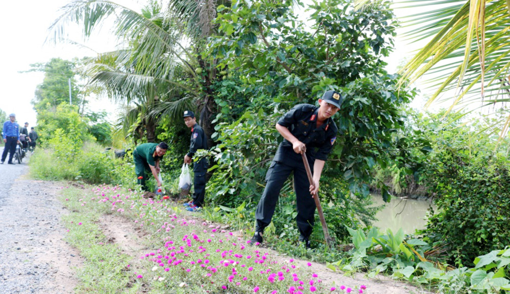 Châu Thành ra quân Chiến dịch “Mùa hè tình nguyện” năm 2020
