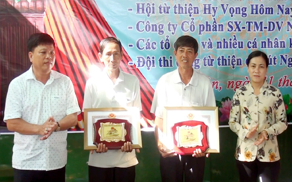 Châu Thành khánh thành cầu An Bình