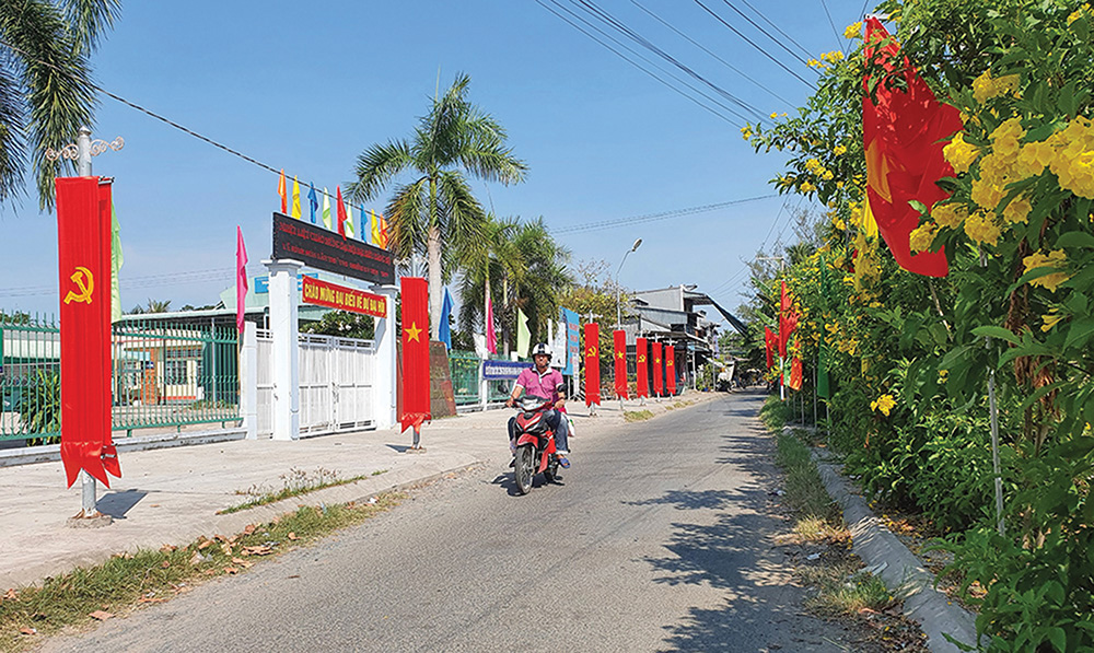 Những công trình chào mừng Đại hội Đảng các cấp ở huyện Châu Thành
