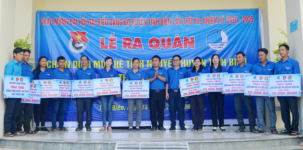 Huyện đoàn Tịnh Biên: Ra quân chiến dịch “Mùa hè tình nguyện”
năm 2020