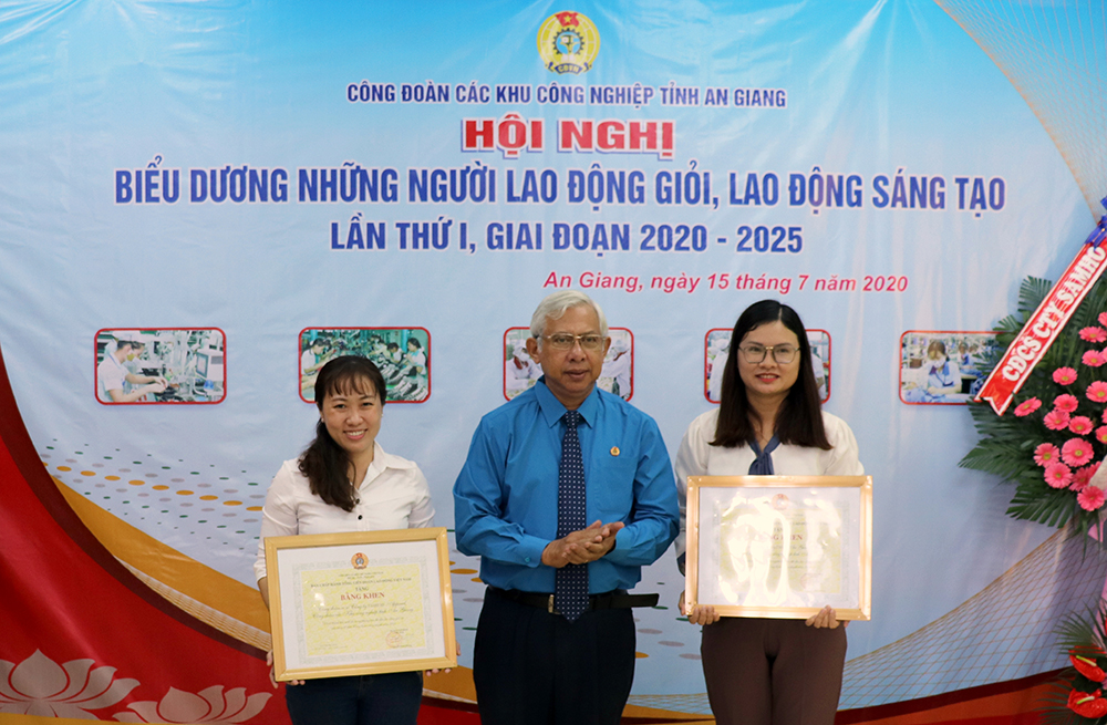 Công đoàn các Khu Công nghiệp tỉnh biểu dương người lao động giỏi