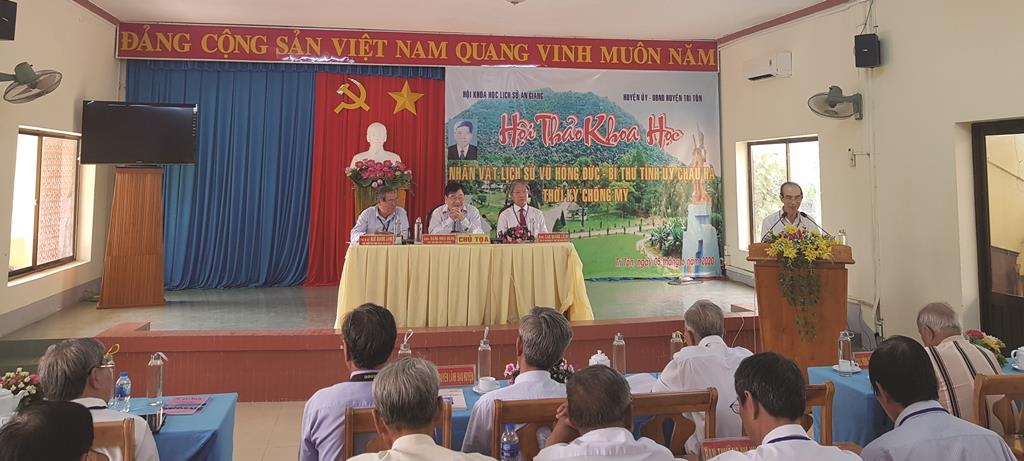 Khẳng định công lao đồng chí Vũ Hồng Đức