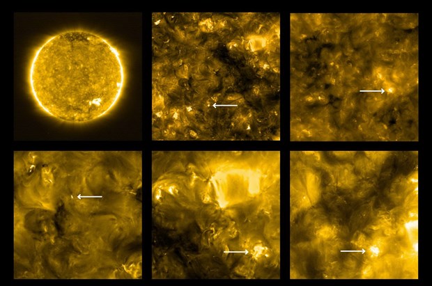 Hình ảnh cận cảnh Mặt Trời do tàu vũ trụ Solar Orbiter chụp