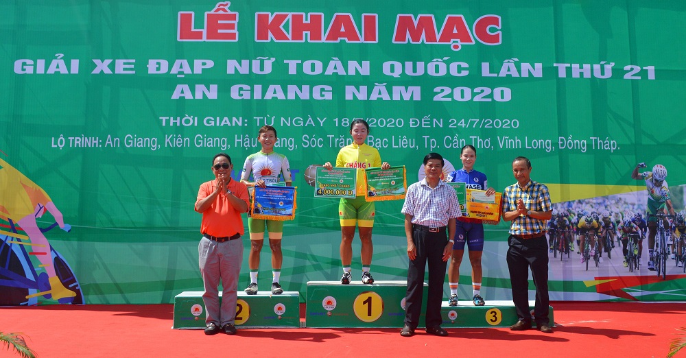 Khai mạc Giải xe đạp nữ toàn quốc lần thứ XXI - An Giang 2020