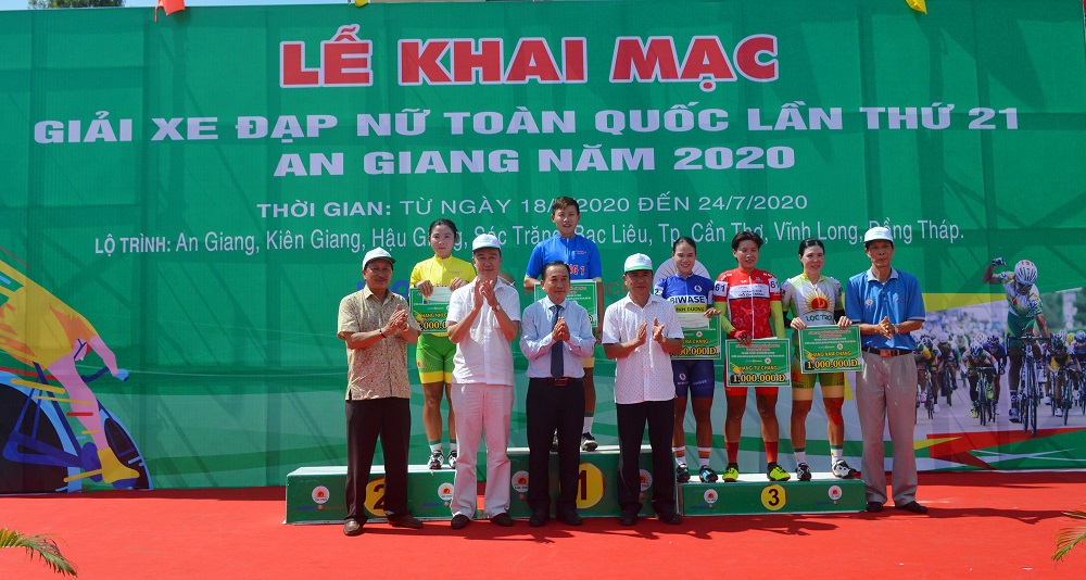 Khai mạc Giải xe đạp nữ toàn quốc lần thứ XXI - An Giang 2020