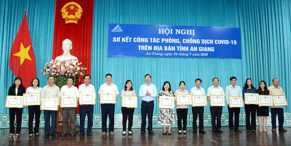 An Giang: Sơ kết hoạt động phòng, chống dịch COVID-19